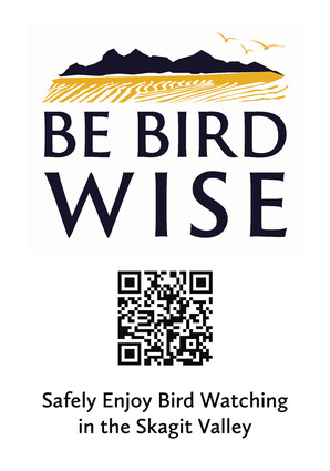 Be Bird Wise sign that gets posted at edges of fields