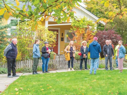 La Conner planning group tours Langley small home community